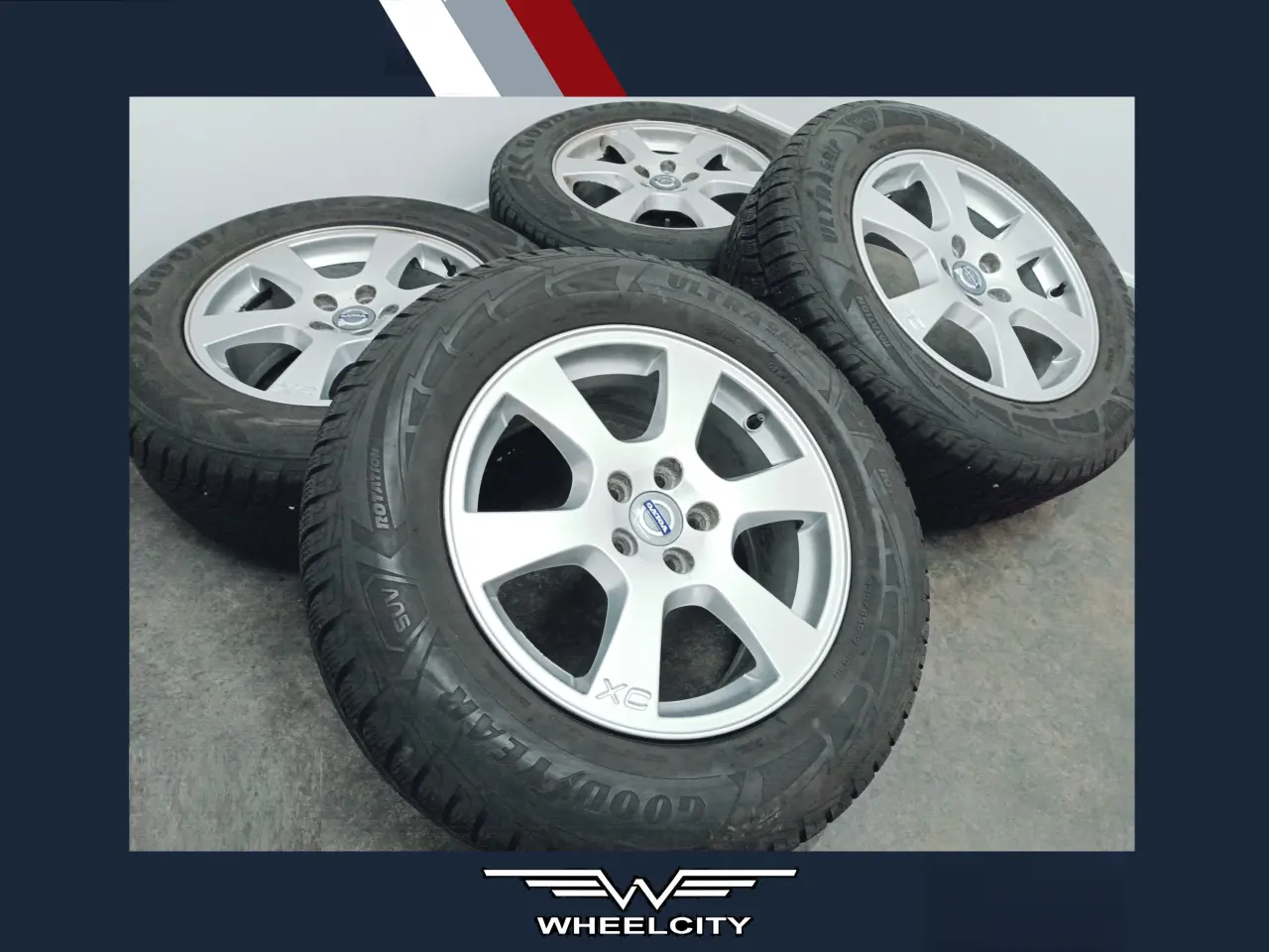 Billede 1 - 5x108 17" ET55 nav 63,4ø VOLVO XC vintersæt