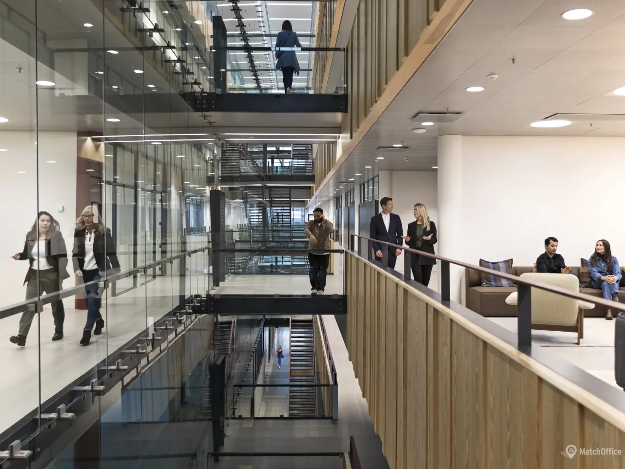 Billede 1 - Et kontorhus med udsigt lys og luft