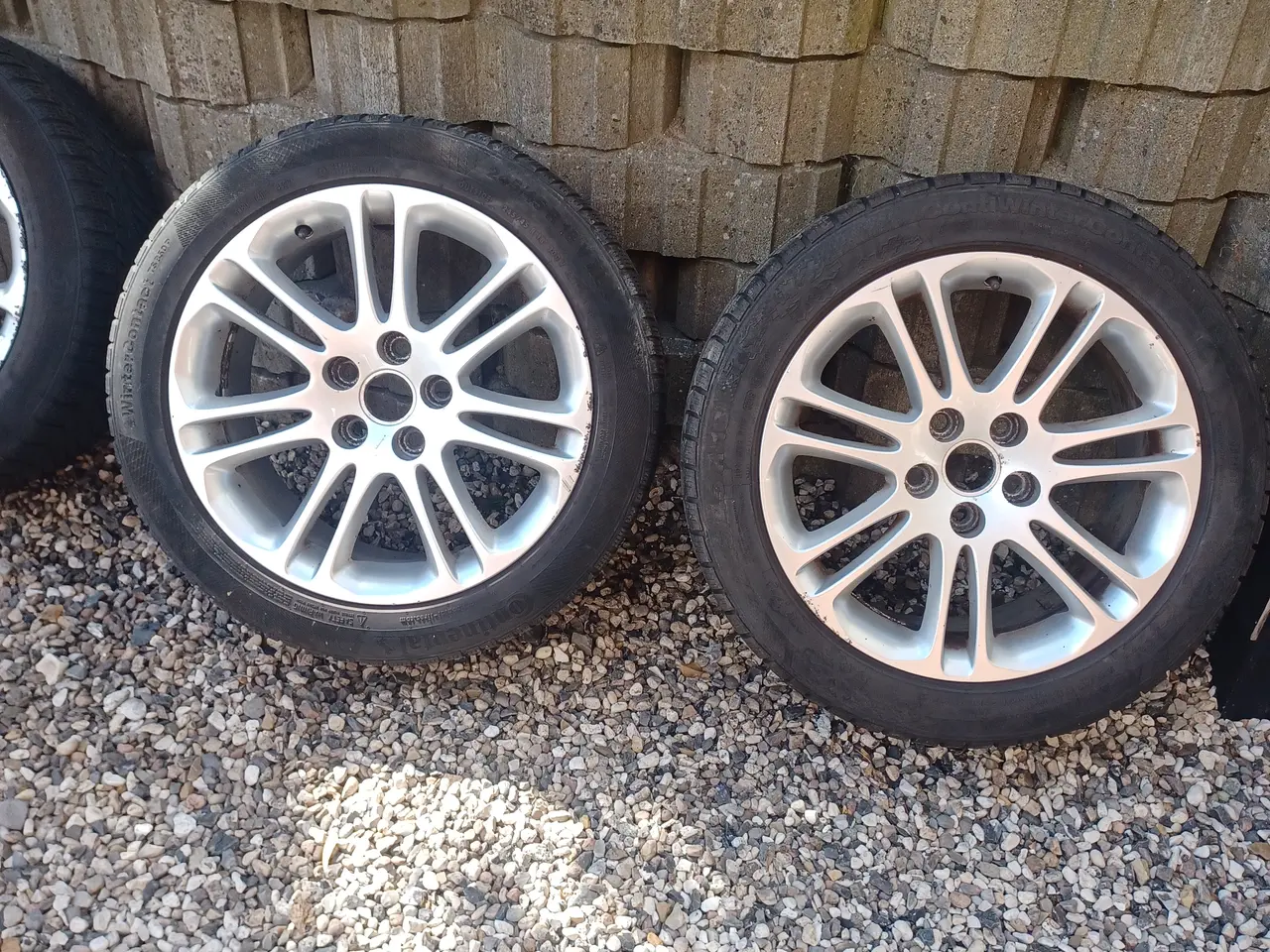 Billede 1 - VW 18" alufælge med vinterdæk.