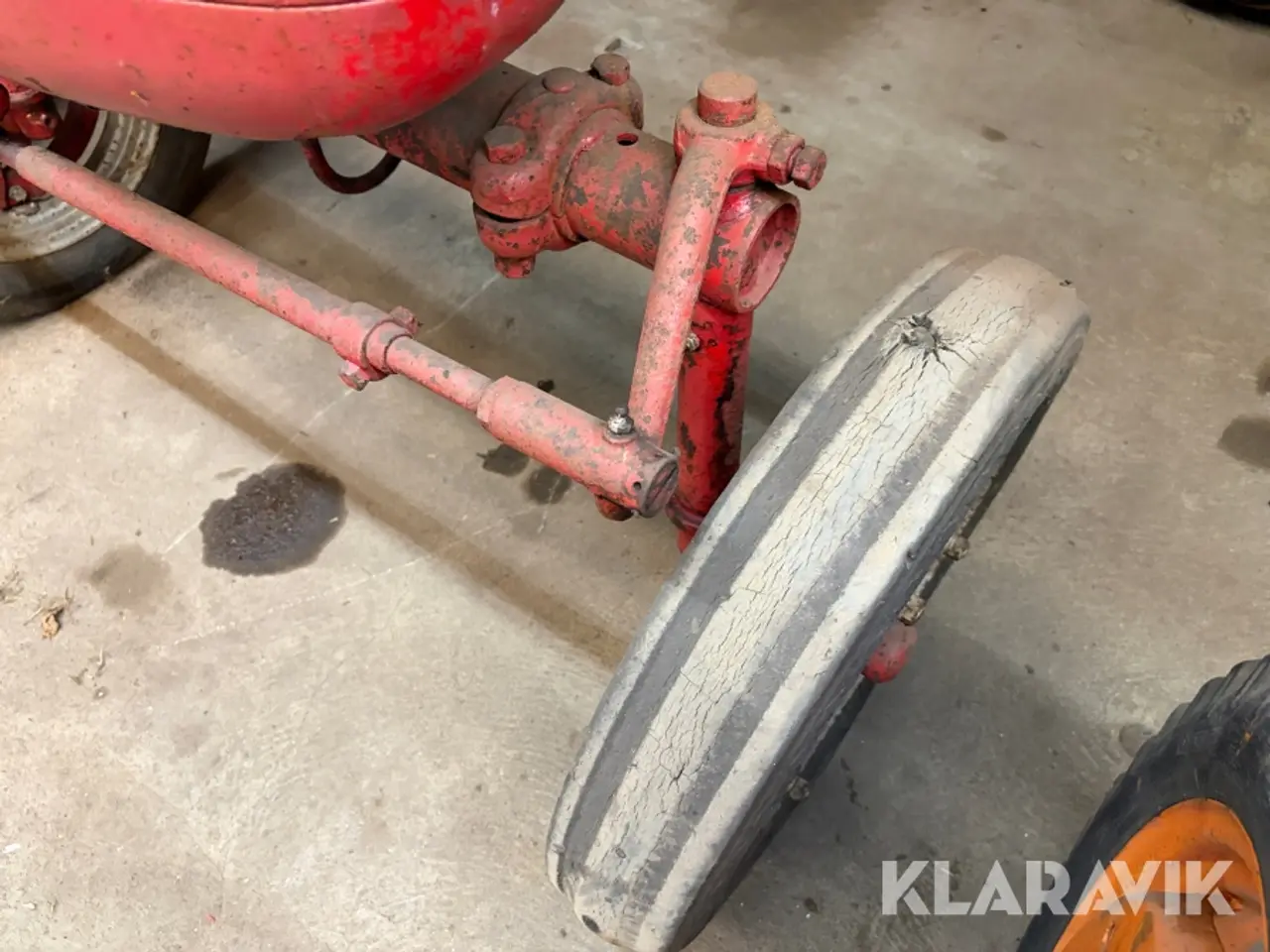 Billede 6 - Veterantraktor International Harvester Super A med plov