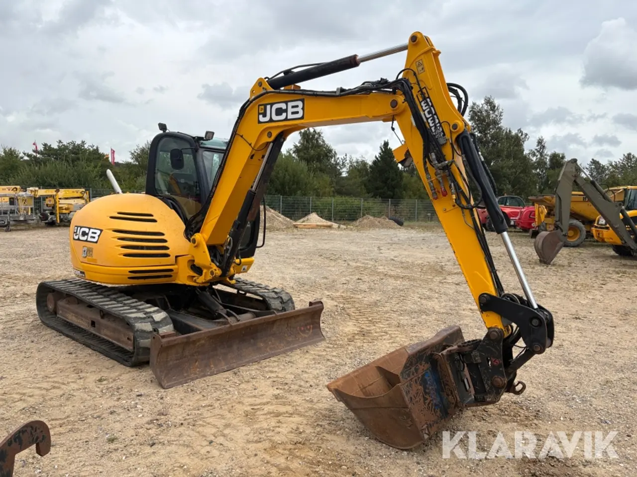 Billede 7 - Gravemaskine JCB 8085 ZTS med tilbehør