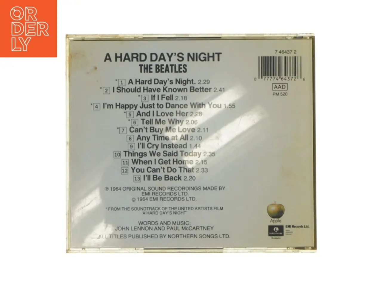 Billede 4 - The Beatles CD - A Hard Day's Night