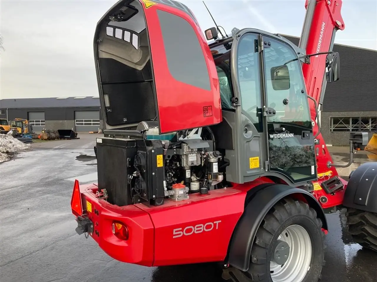 Billede 6 - Weidemann 5080T Fabriksny Weidemann 5080T klar til levering