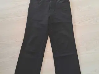 Jeans, high waist, wide legs