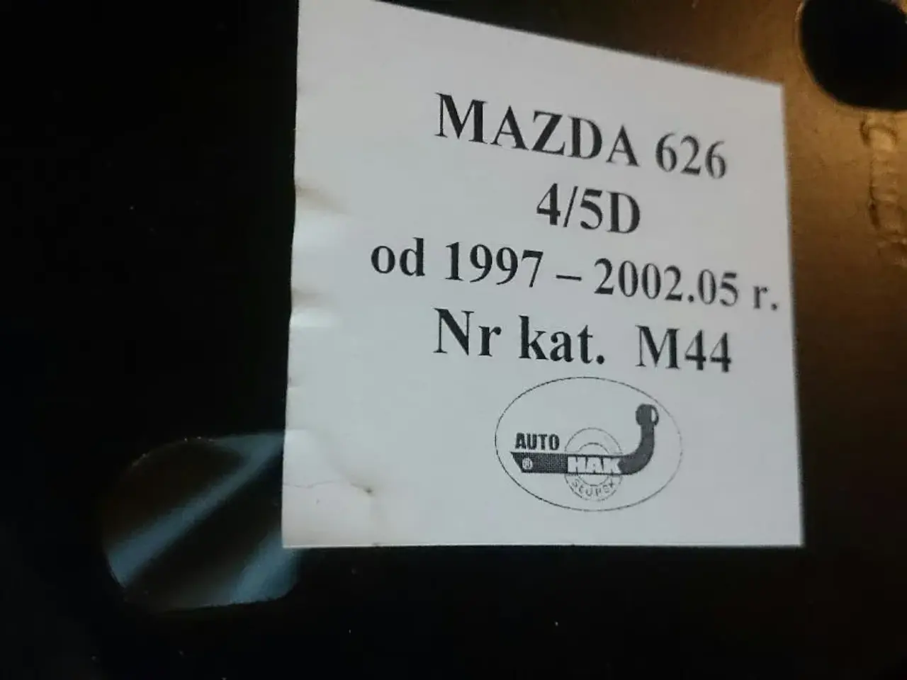 Billede 1 - (RESERVERET) Mazda 626 GF anhængertræk