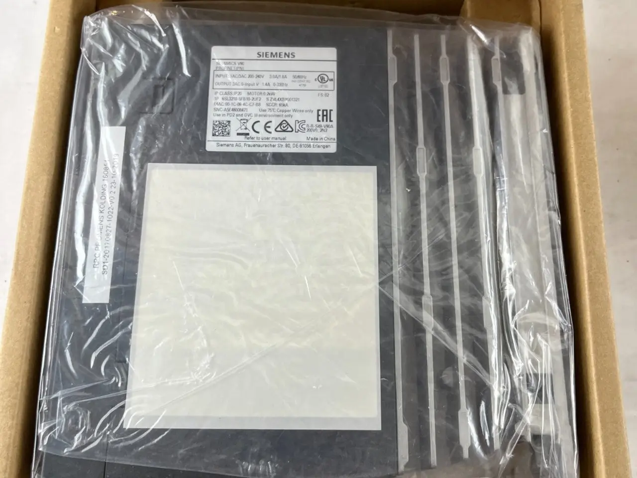 Billede 6 - Siemens 6SL3210-5FB10-2UF2 Sinamics V90 servodrev
