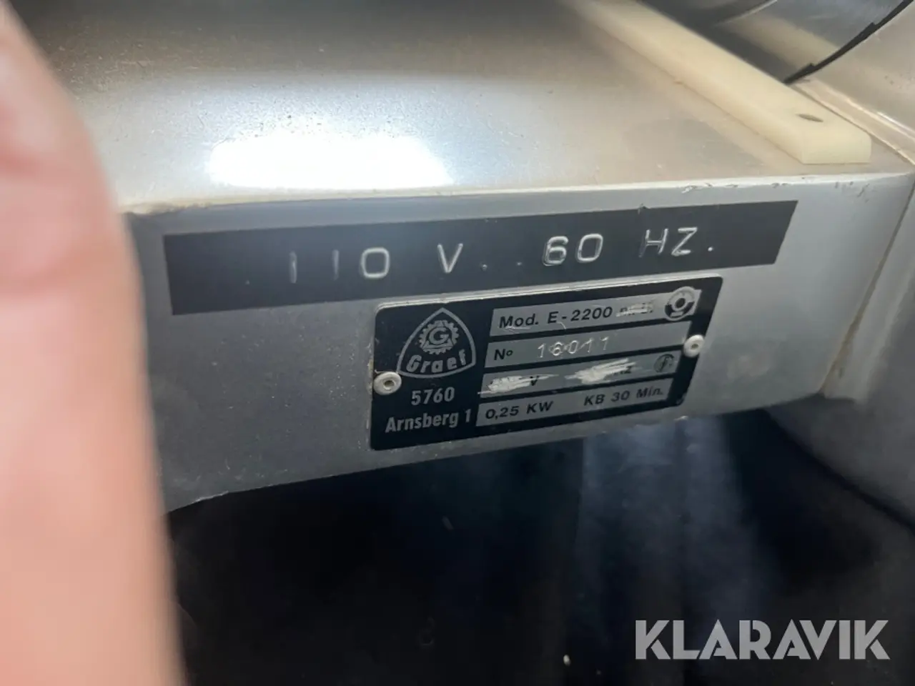 Billede 10 - Pålægsmaskiner Greaf E-2200 3 styk