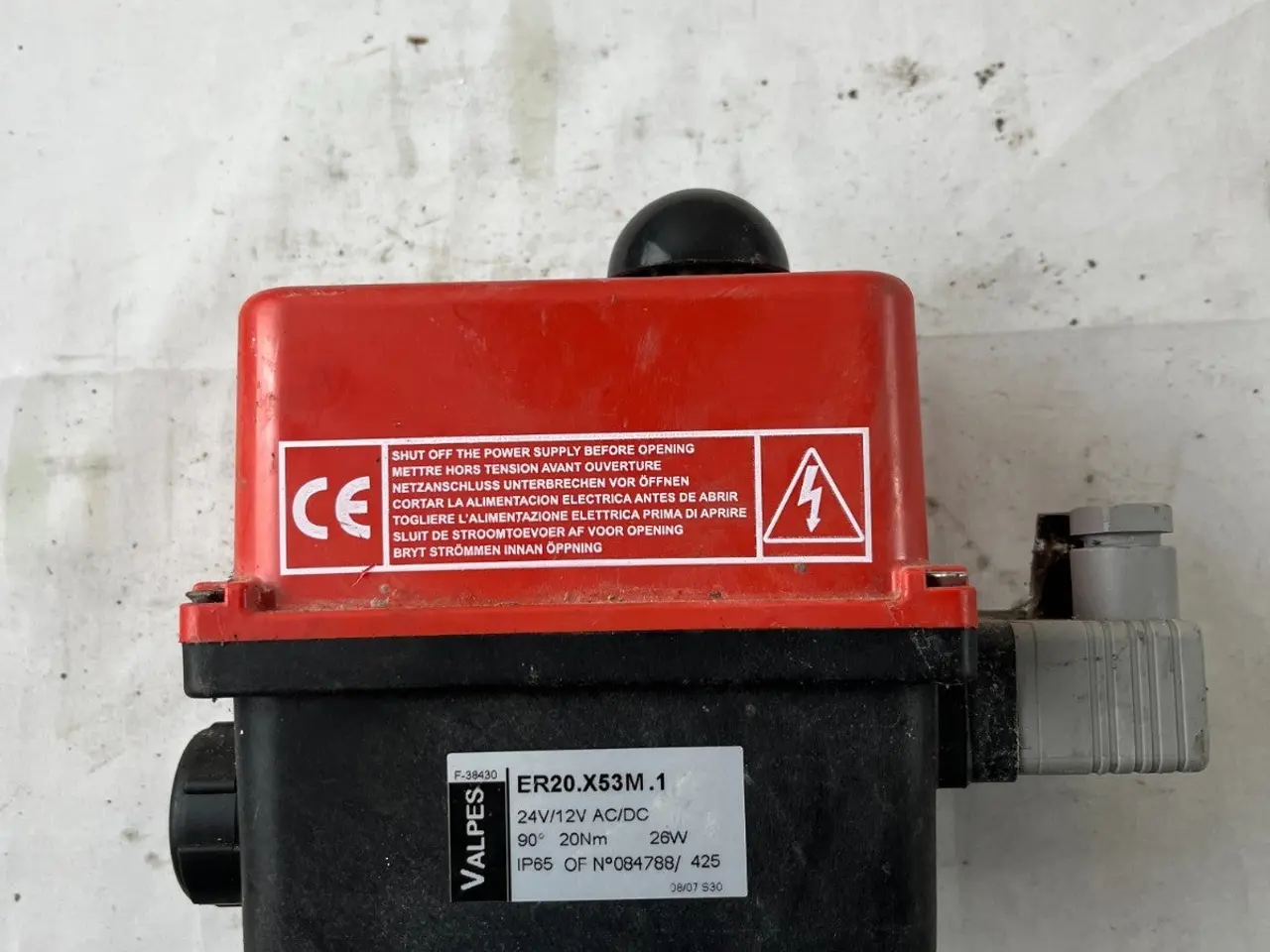 Billede 9 - Valpes ER20.X53M.1 Electric ventil Actuator AC/DC