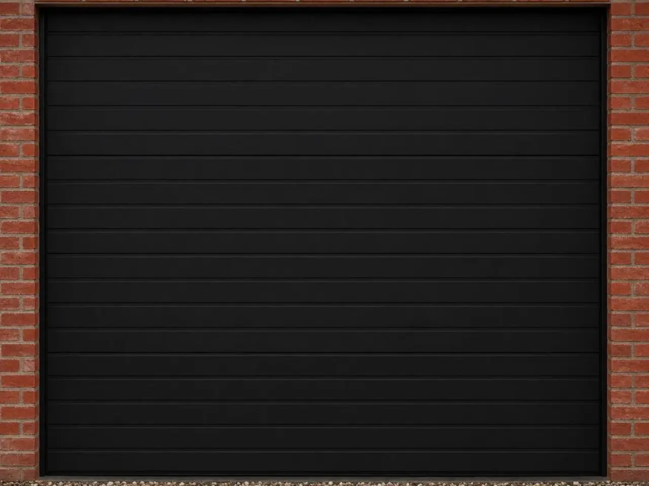 Billede 1 - Bearsafe ledhejseport 300X220 cm. Sort RAL 9005