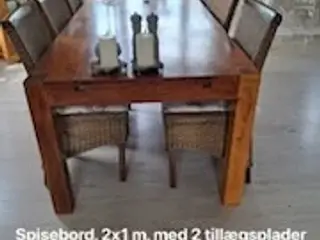 Massive Indian Rosentræ møbler