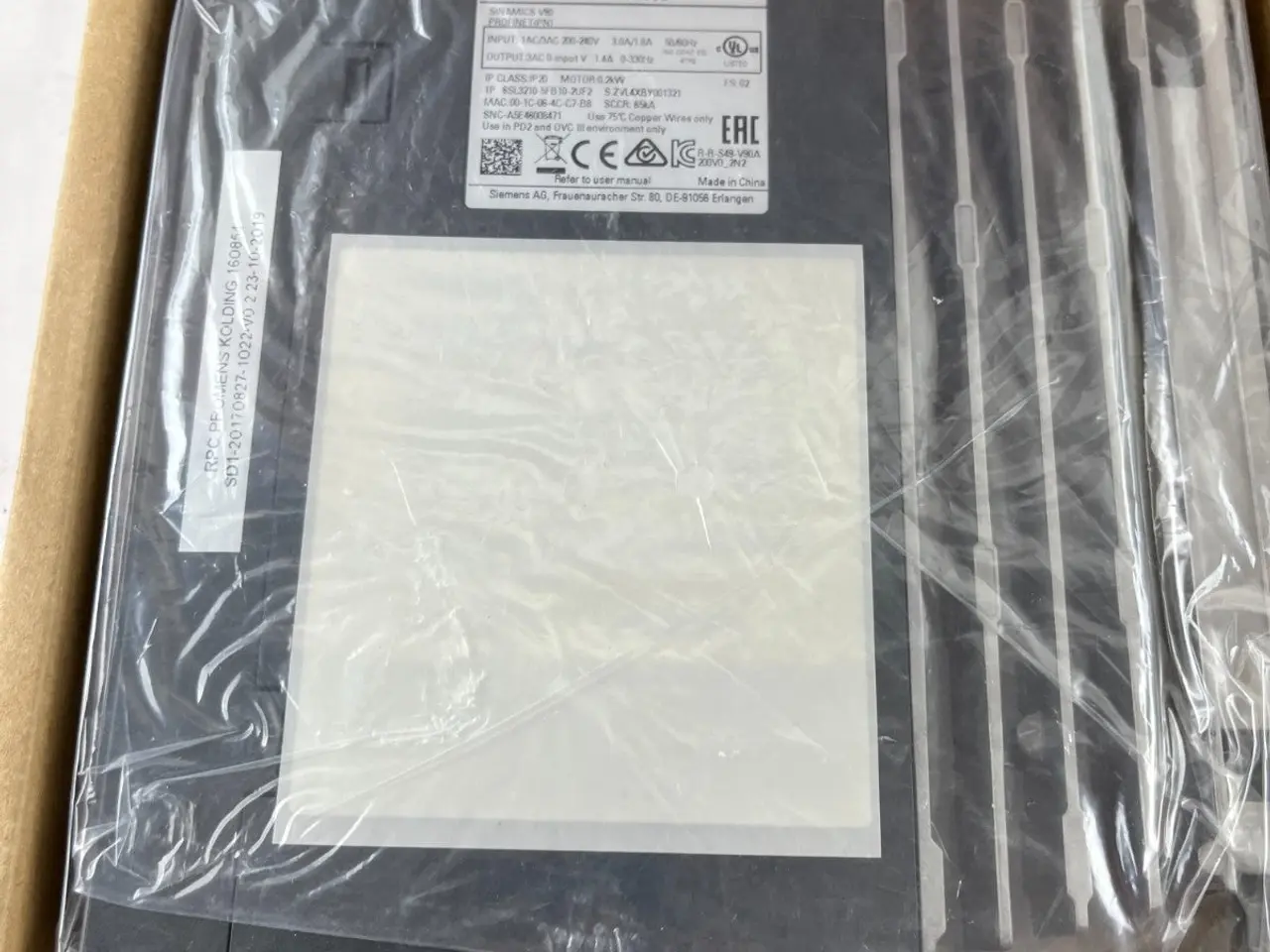 Billede 5 - Siemens 6SL3210-5FB10-2UF2 Sinamics V90 servodrev