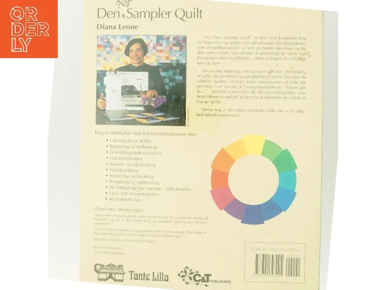Billede 3 - Den nye sampler quilt af Diana Leone (Bog)