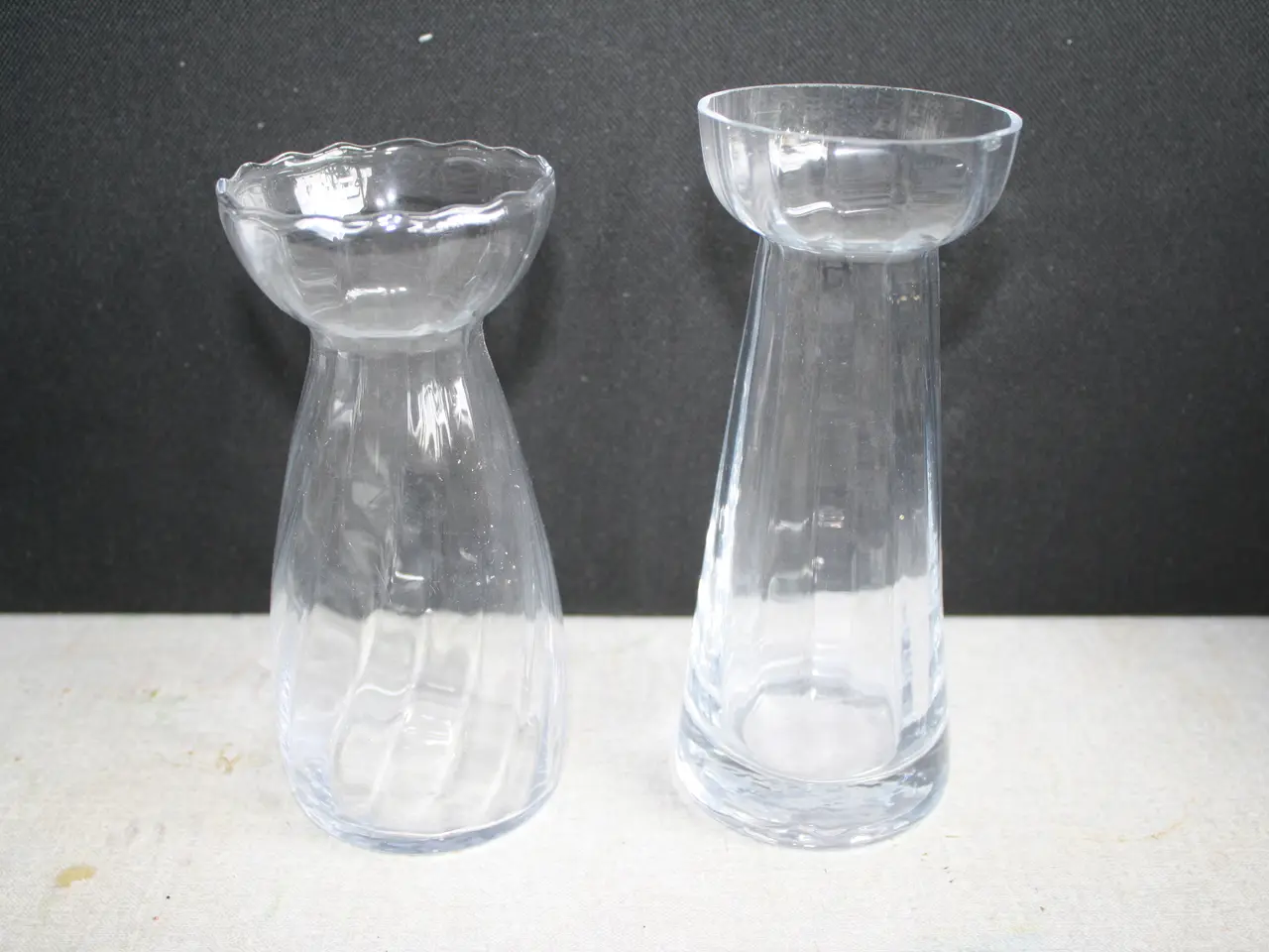 Billede 1 - 2 gamle hyacintglas