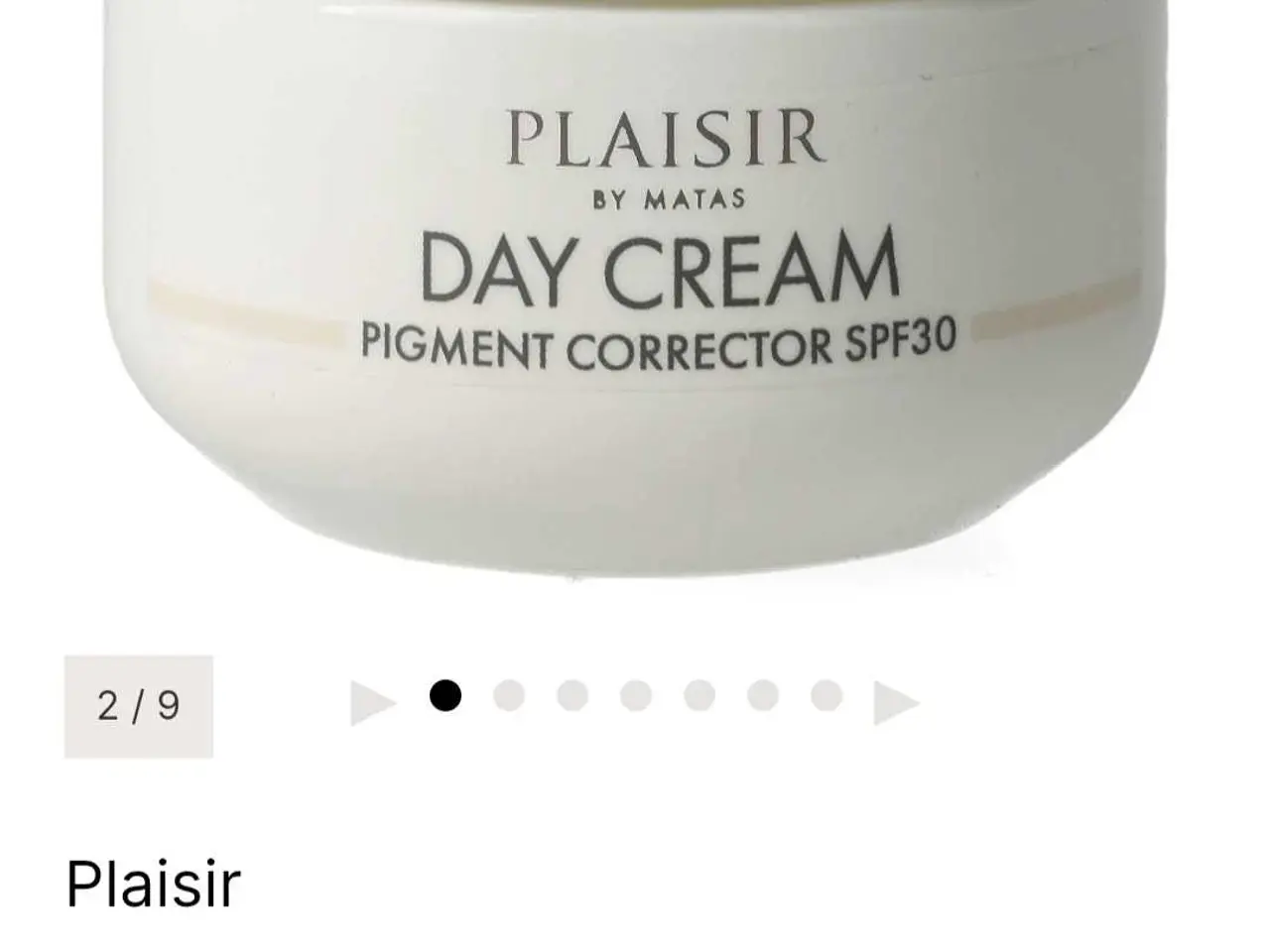 Billede 5 - Plaisir dagcreme 30 solfaktor