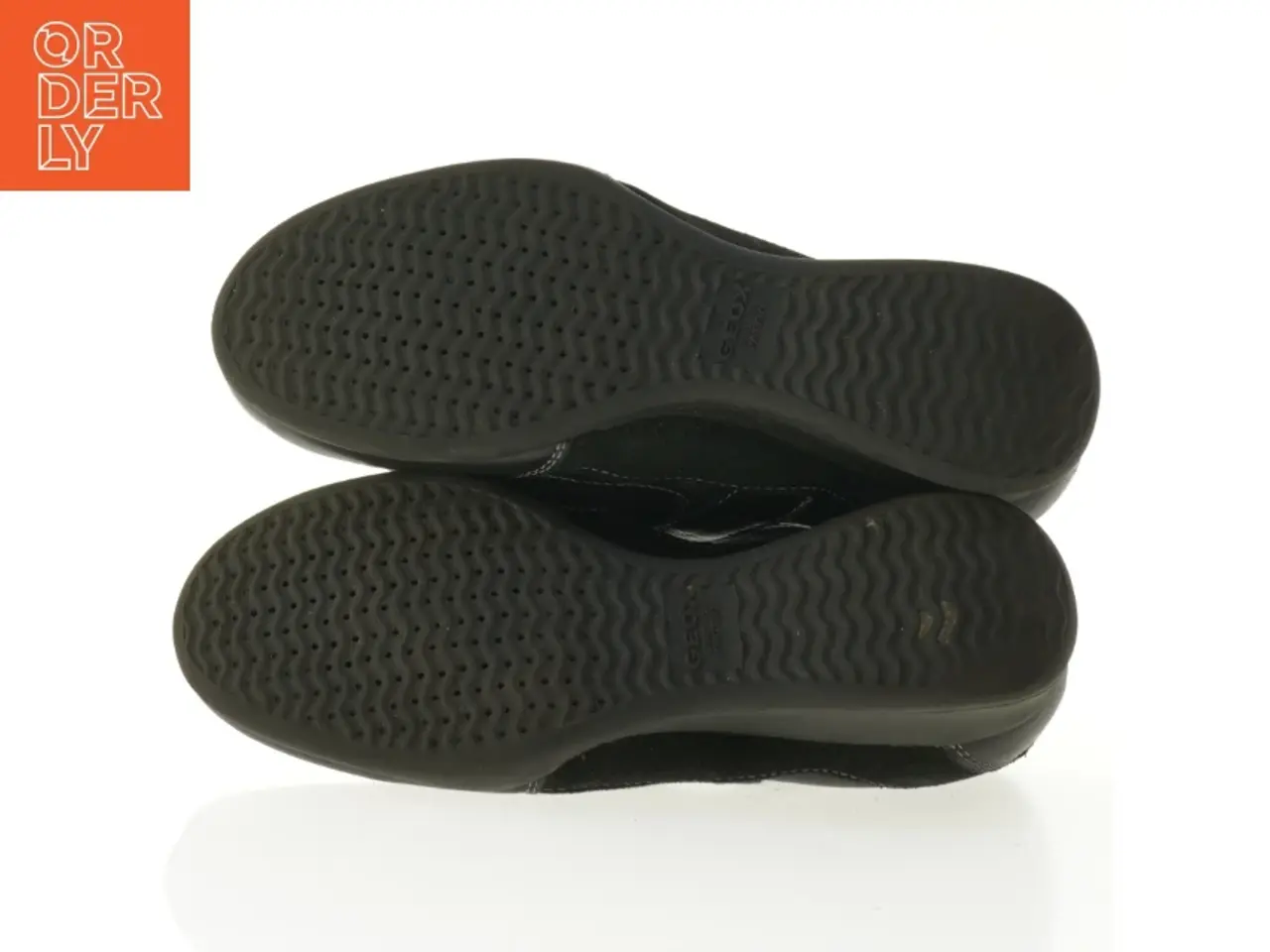 Billede 5 - Sorte lædersko med velcro fra Geox (str. 36,5)