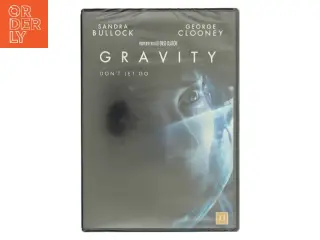 Gravity med Sandra Bullock (DVD)