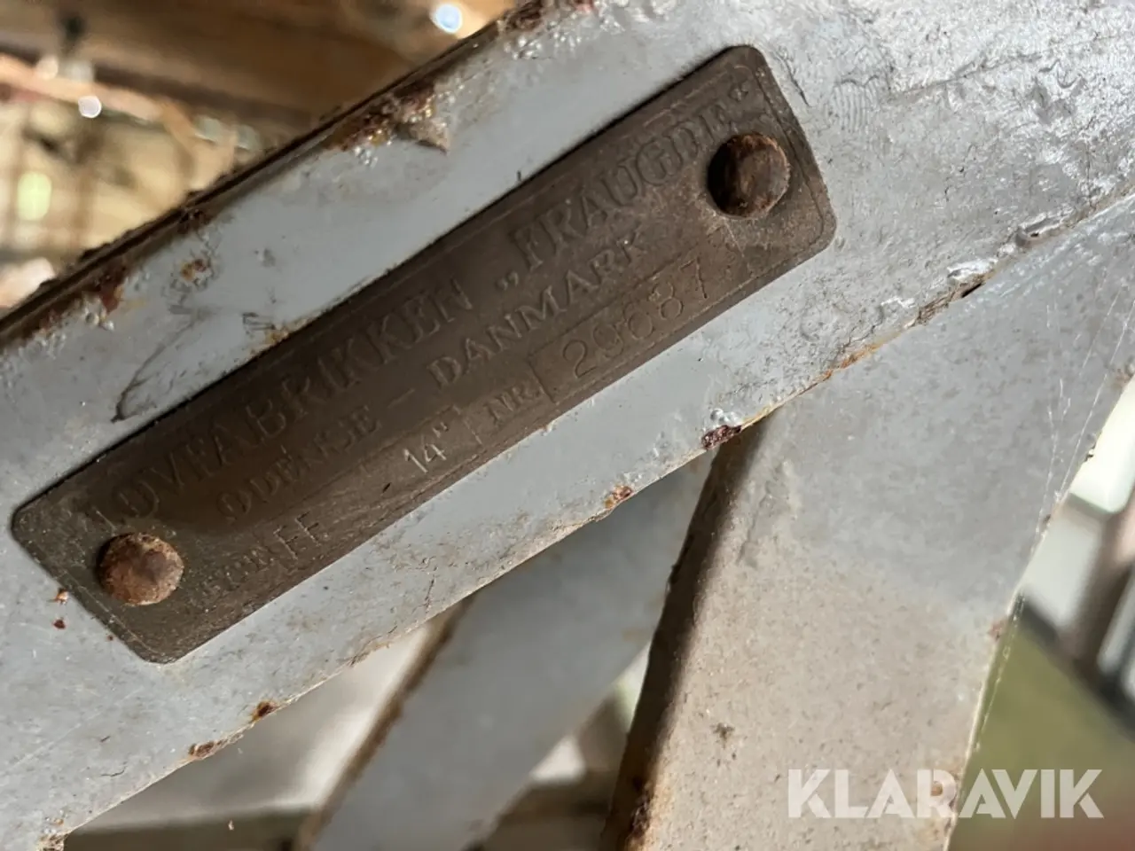 Billede 2 - Traktorplov Fraugde 14 tommer 1-furet