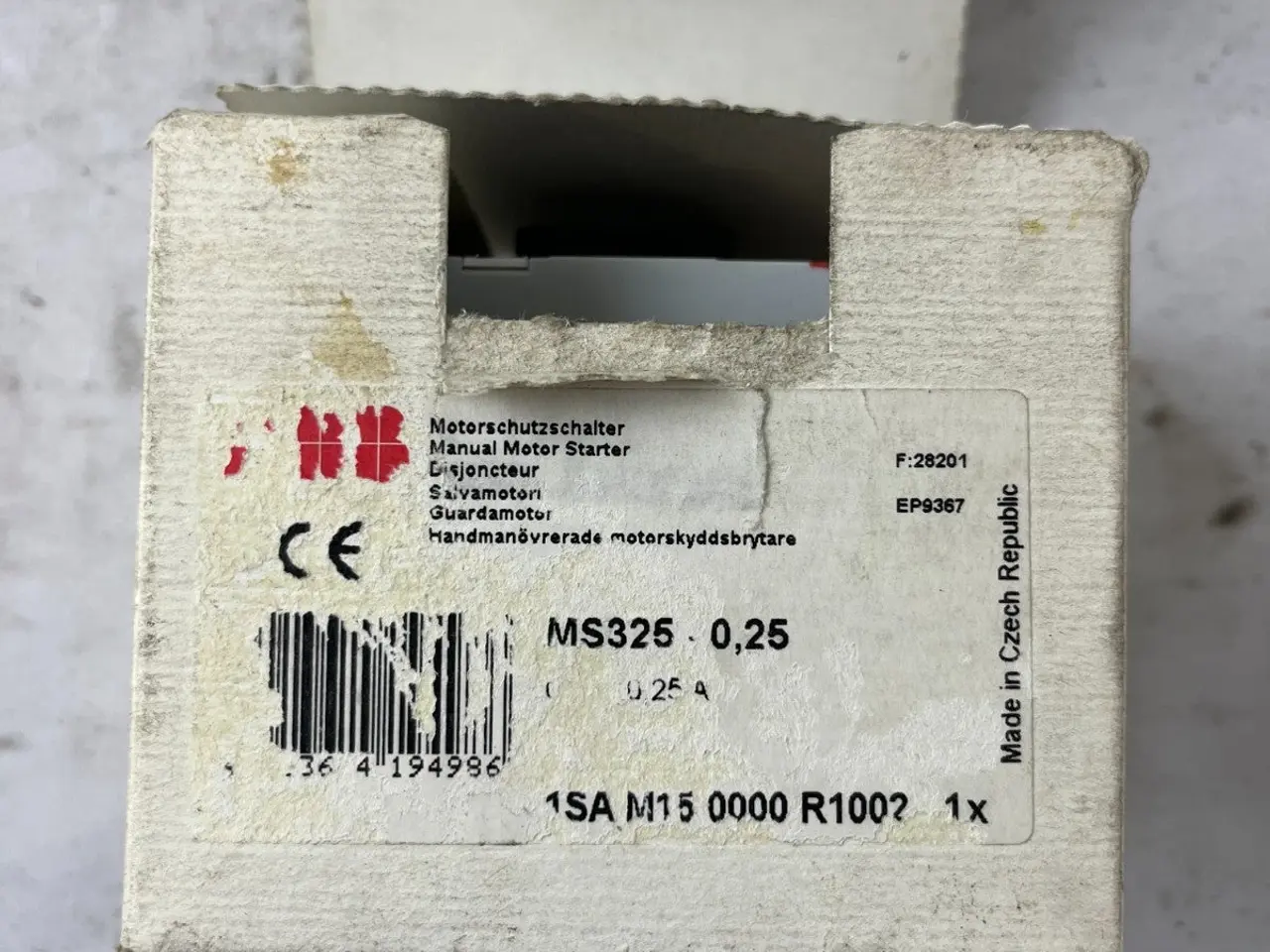 Billede 3 - ABB MS325-0.25 Manual Motor Starter 0.16–0.25A