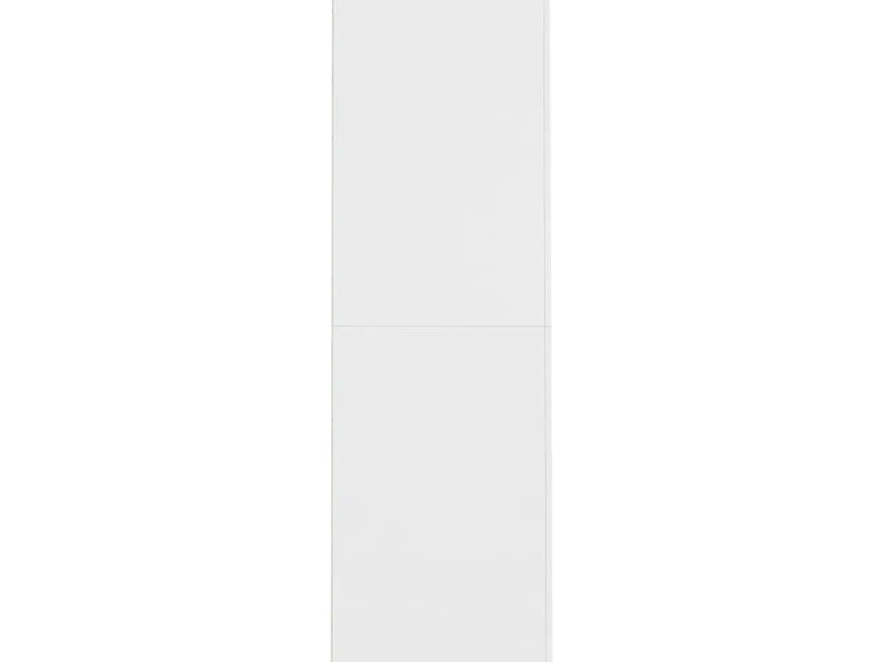Billede 7 - Klædeskab 90x52x200 cm konstrueret træ hvid