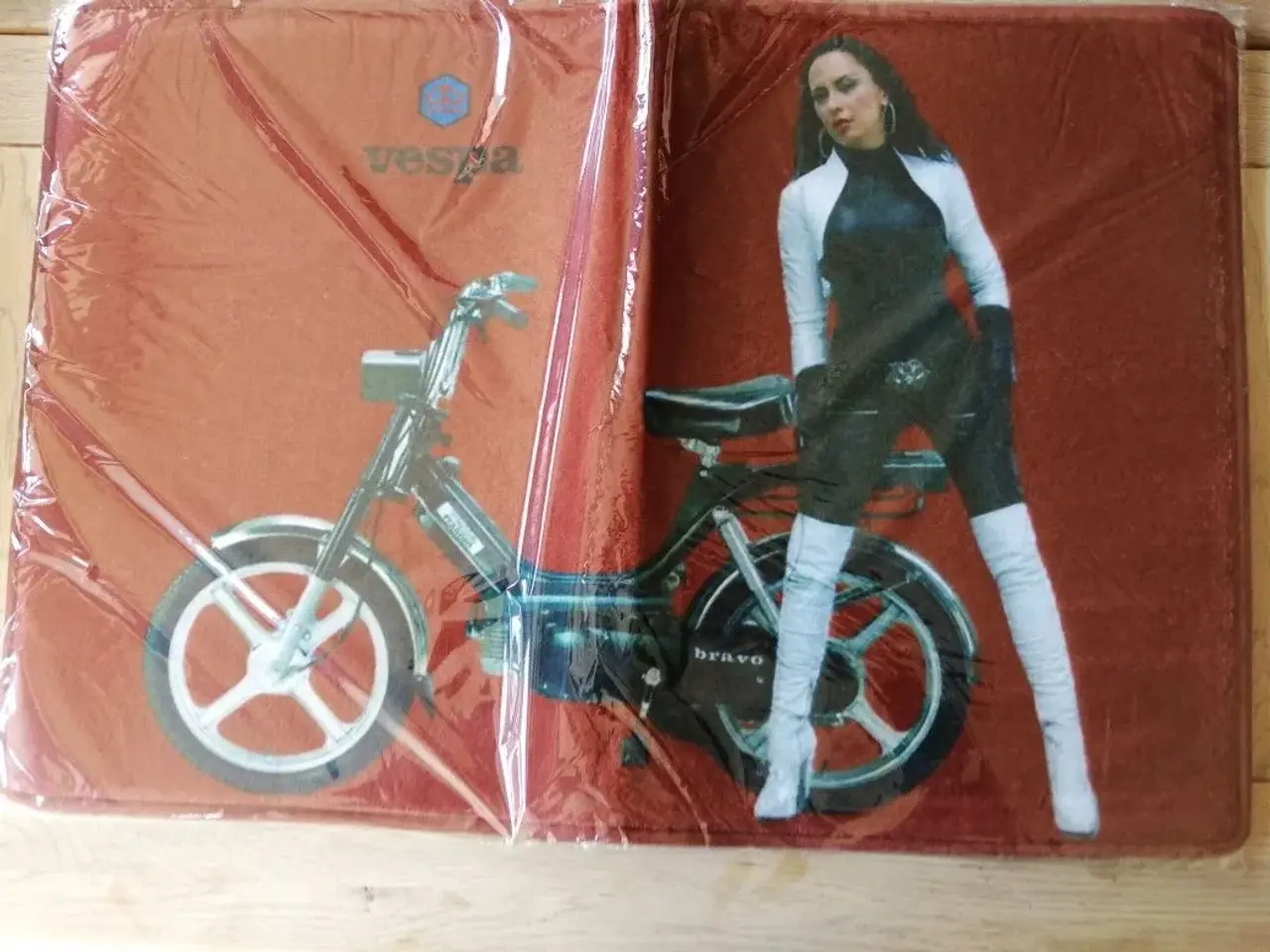 Billede 4 - vespa piaggio ciao bravo banner 150-90cm 300kr. Må