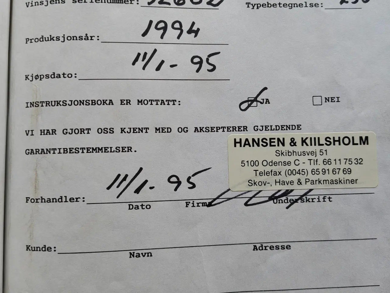 Billede 5 - Skovspil