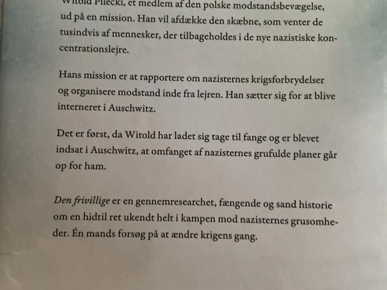 Billede 2 - Den frivillige