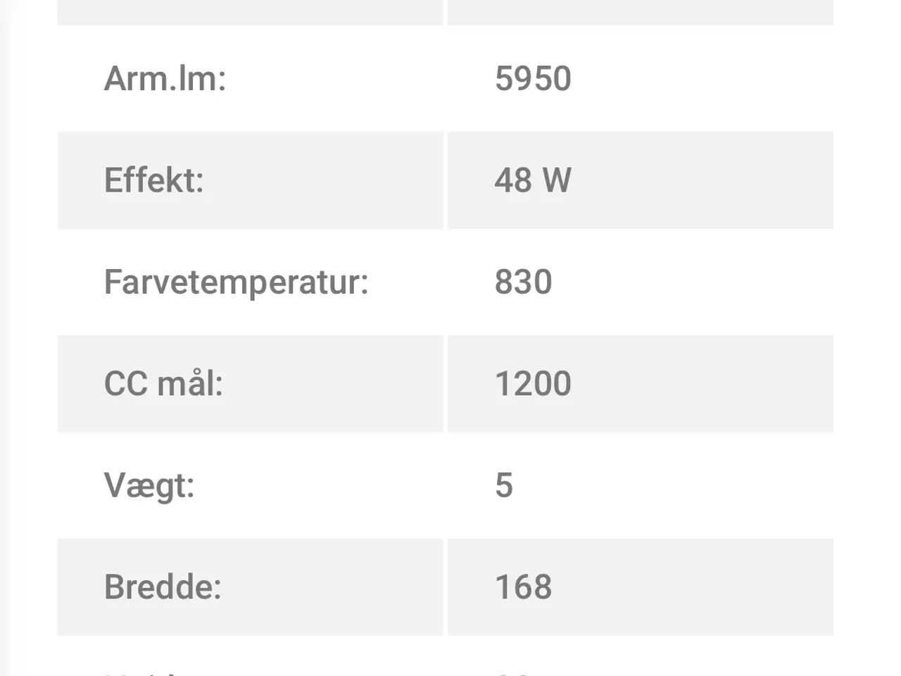 Billede 3 - Lys armatur til hjemmekontor.