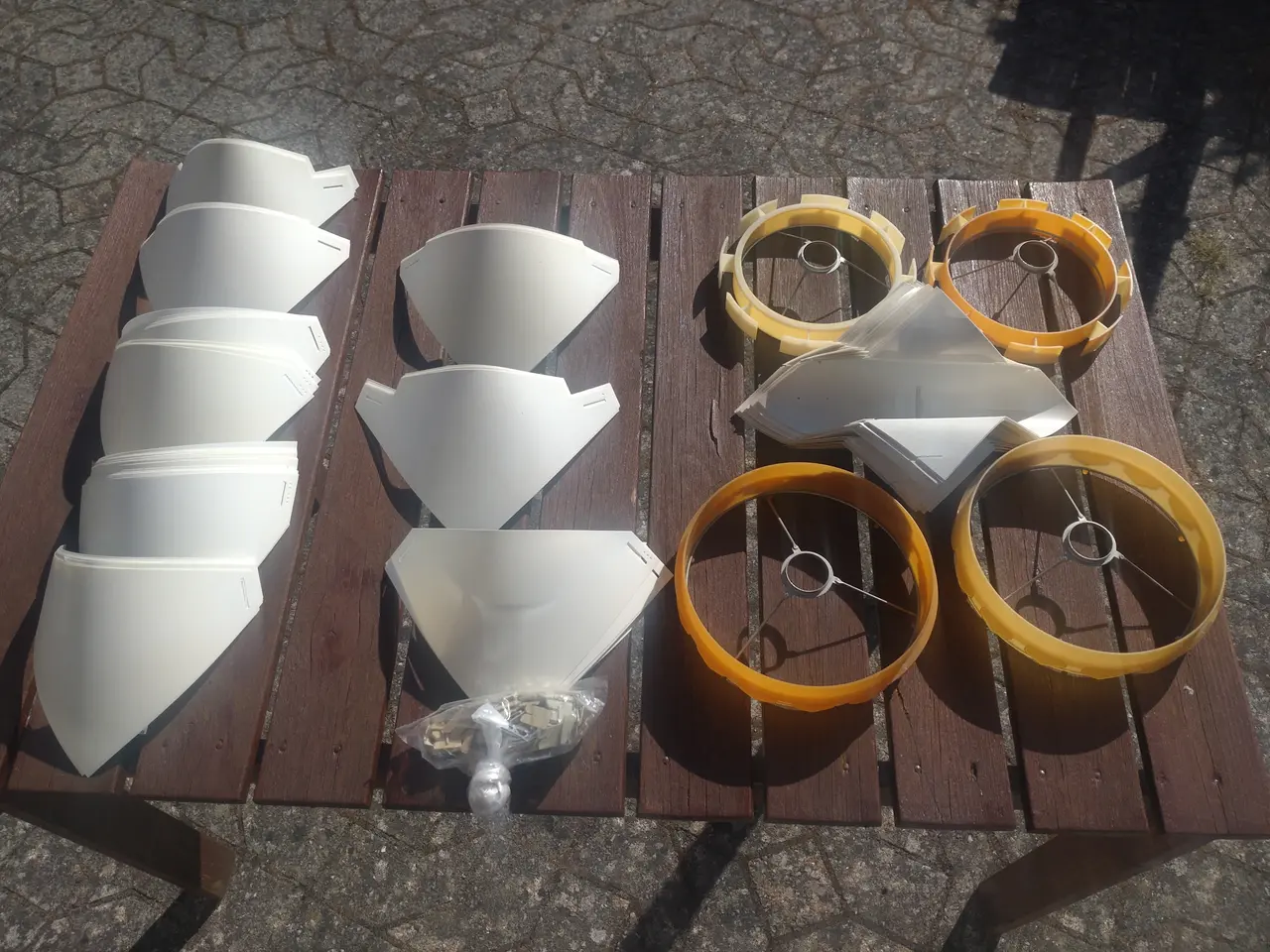Billede 3 - 2 stk Hoyrup Butterfly lampe