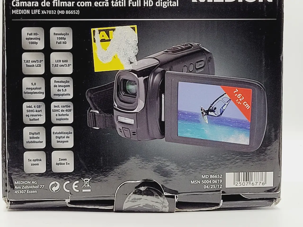 Billede 7 - ⭐️· 📹 Medion Full HD Video Kamera (MD 86652) med 
