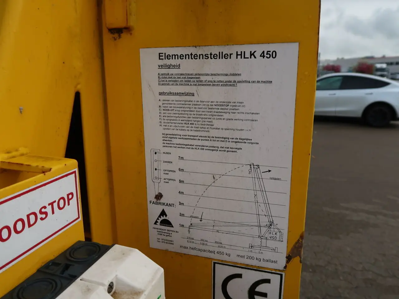 Billede 11 - Montagekran HANEGRAAF HLK 450