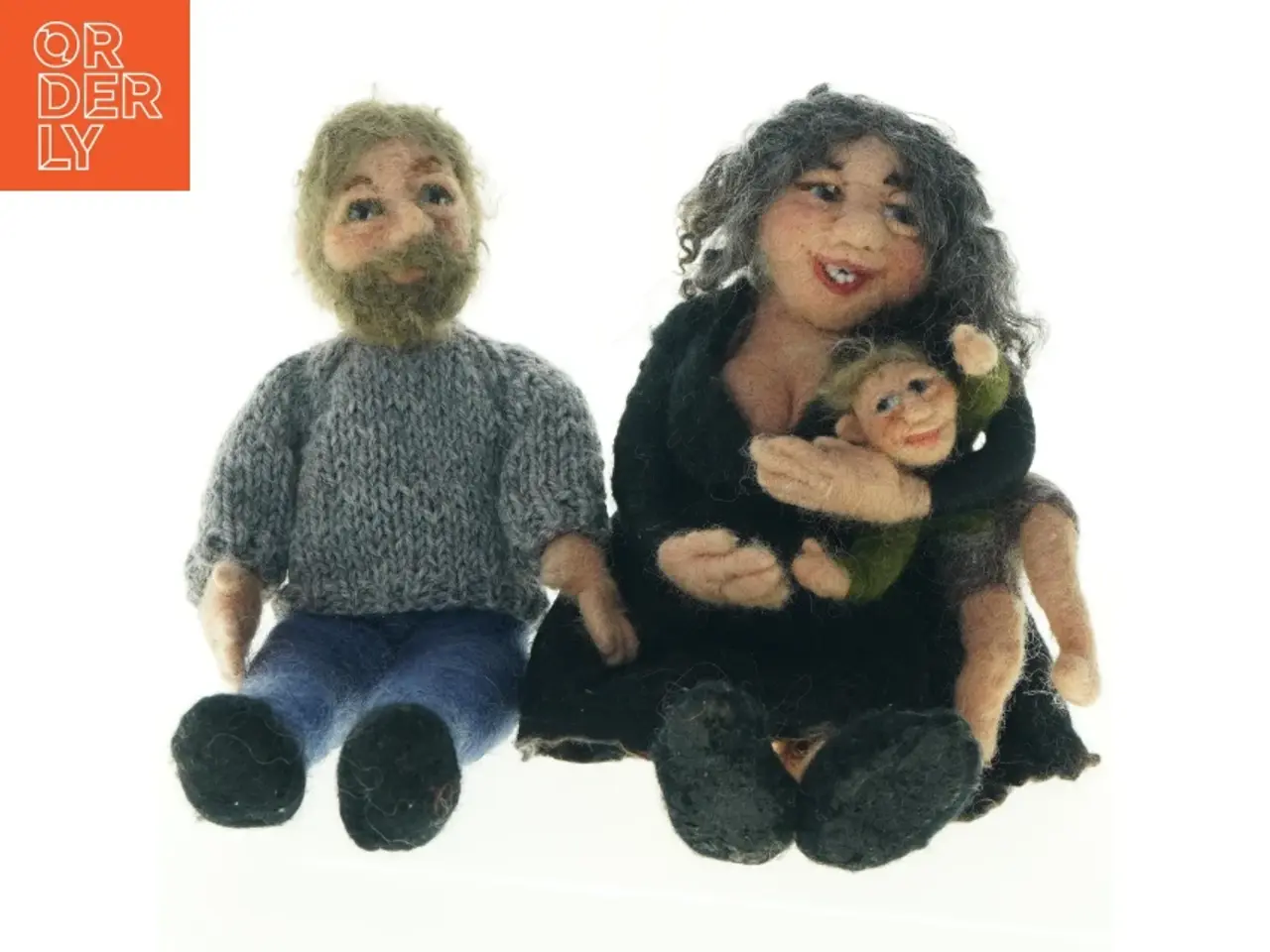 Billede 1 - Filtede figurer (str. 20 cm)