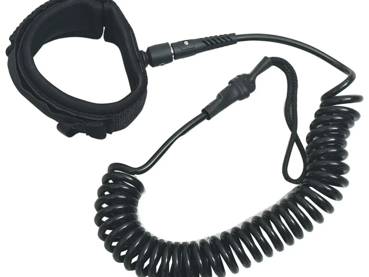 Billede 1 - Spiralline til SUP 10" - sort ankelline med neopren