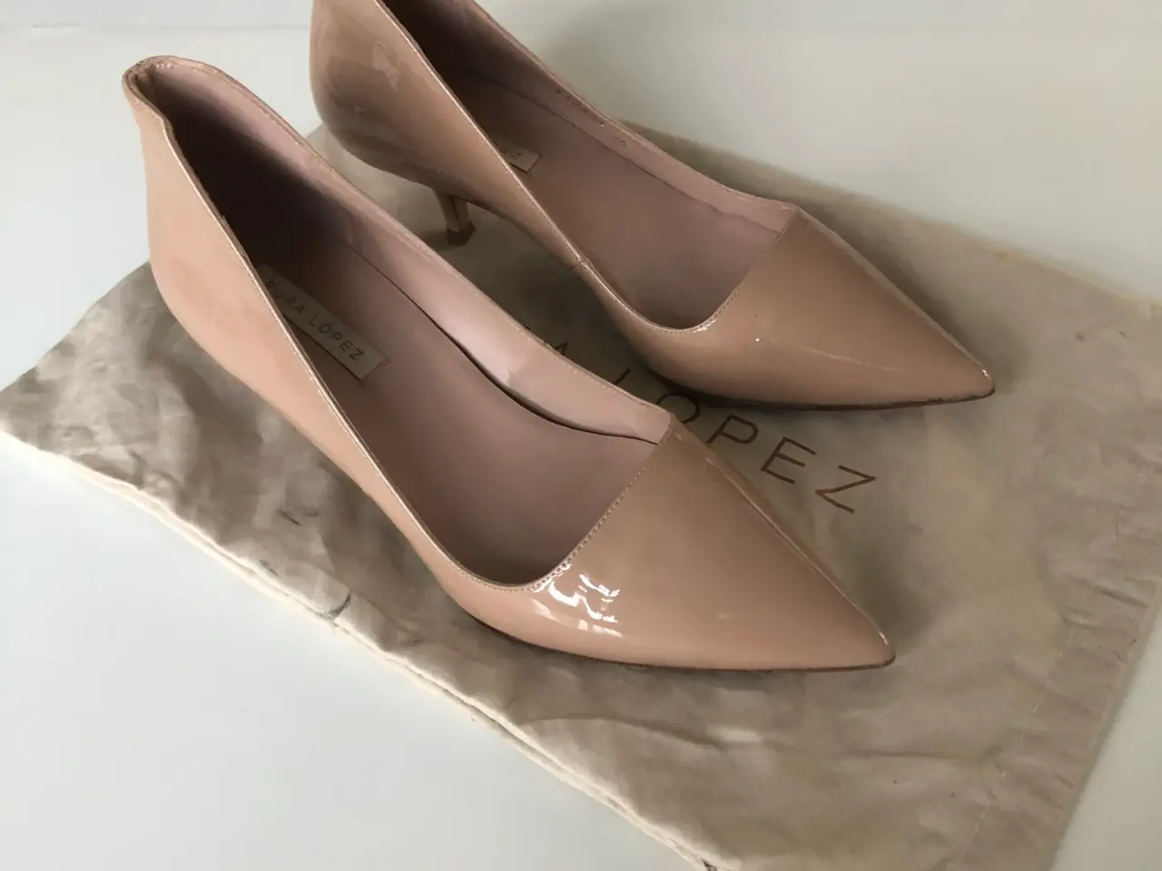 Billede 3 - Pura Lopez pumps beige str. 36