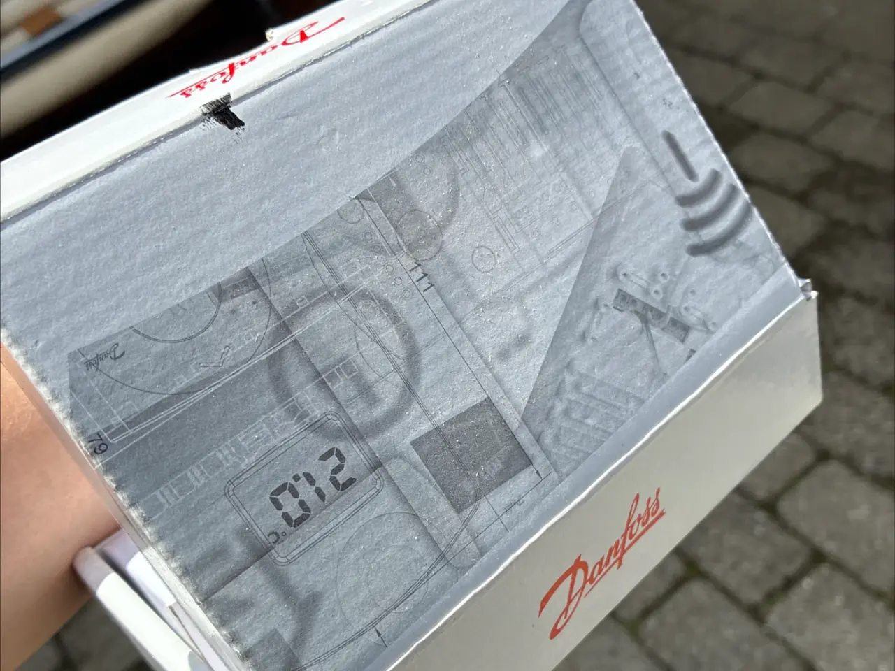 Billede 2 - Helt ny Danfoss termostat