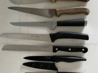 Køkken knive sæt med 6 stk