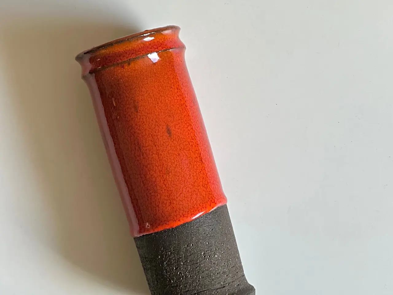 Billede 2 - Cylindrisk vase, keramik