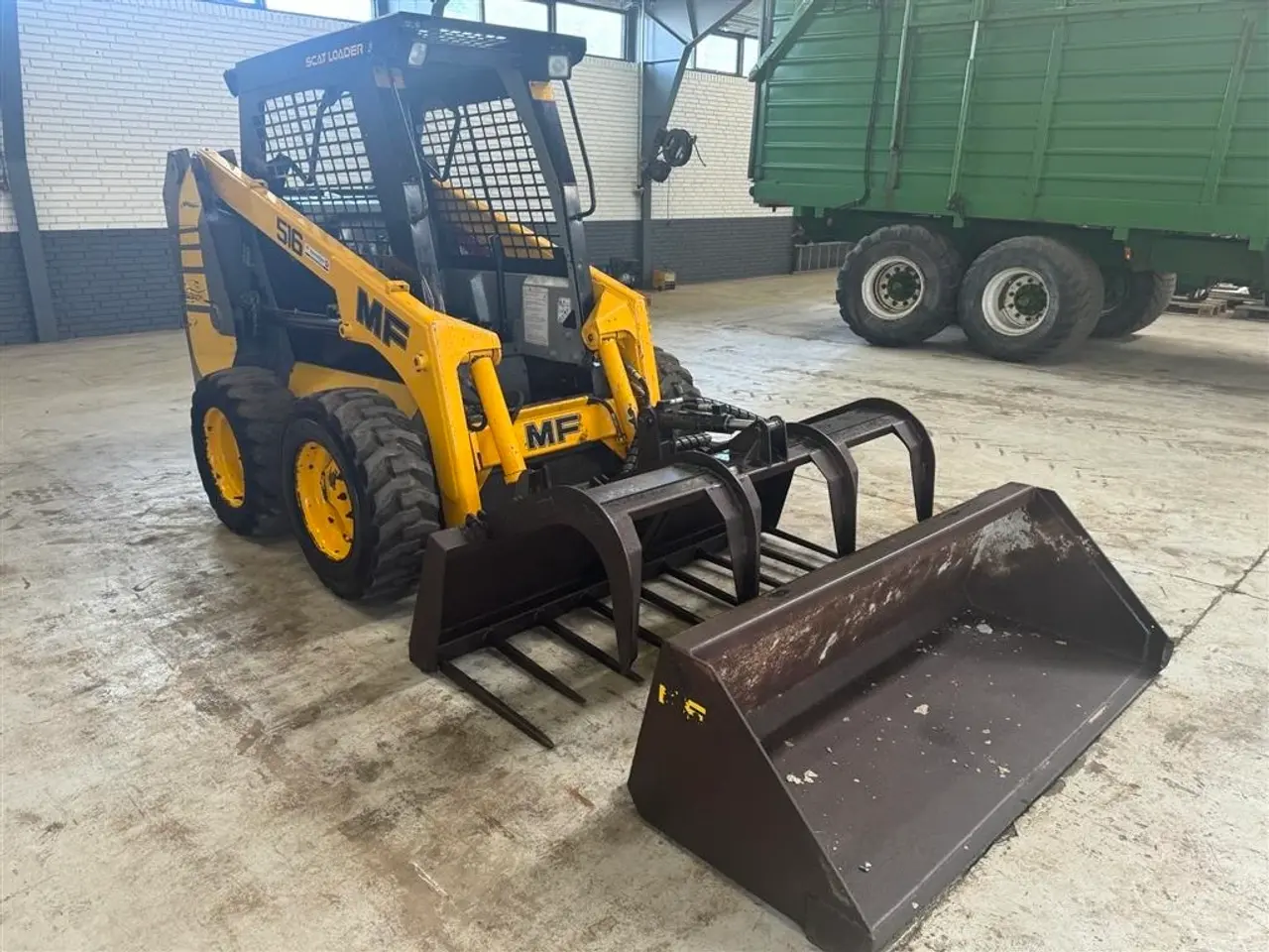 Billede 3 - MF 516 scat loader