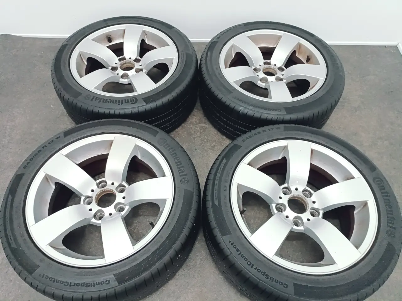 Billede 5 - 5x120 17" ET20 nav 72,6ø BMW style-122 sommersæt