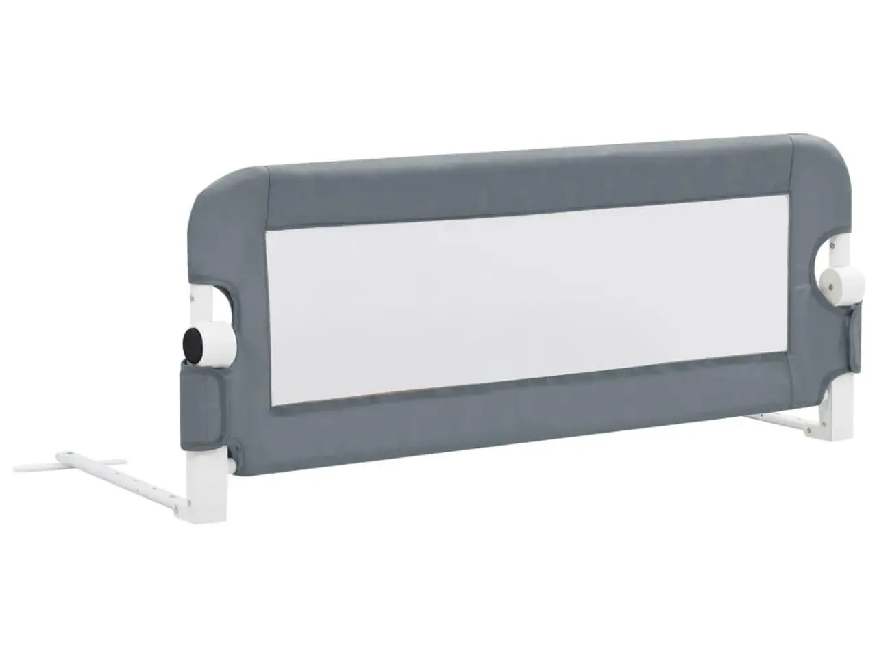 Billede 2 - Sengegelænder til barneseng 102 × 42 cm - polyester, grå