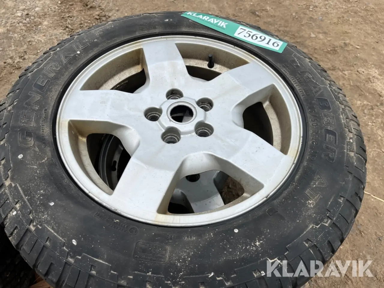 Billede 7 - Dæk General Grabber AT 255/60 R18, 4 Styk