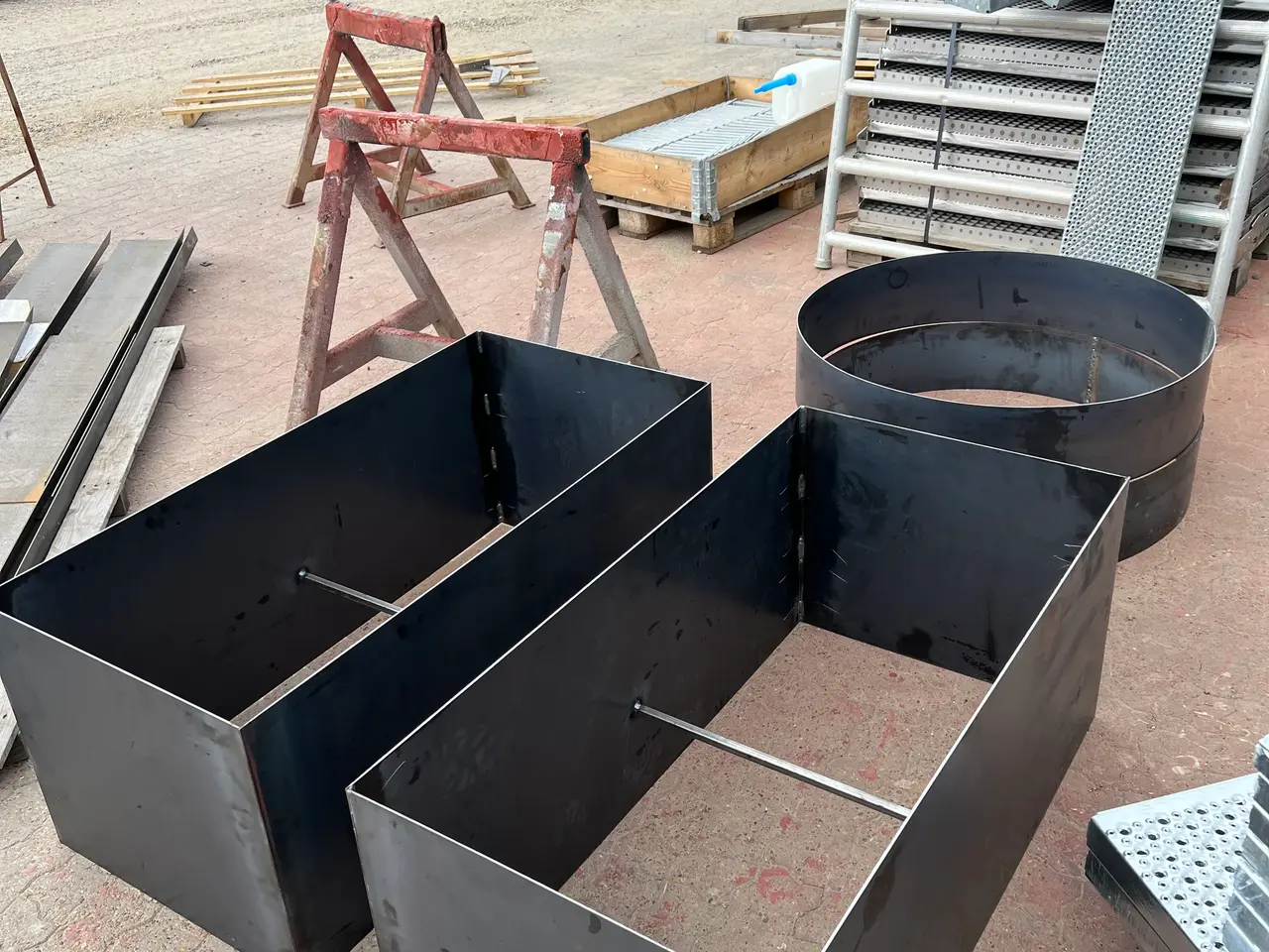Billede 2 - Plantekasser i corten stål