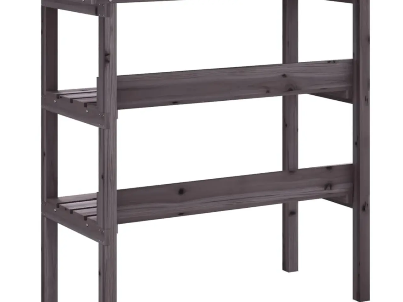 Billede 6 - Plantebord med 2 hylder 78 x 38 x 82,5 cm - grå