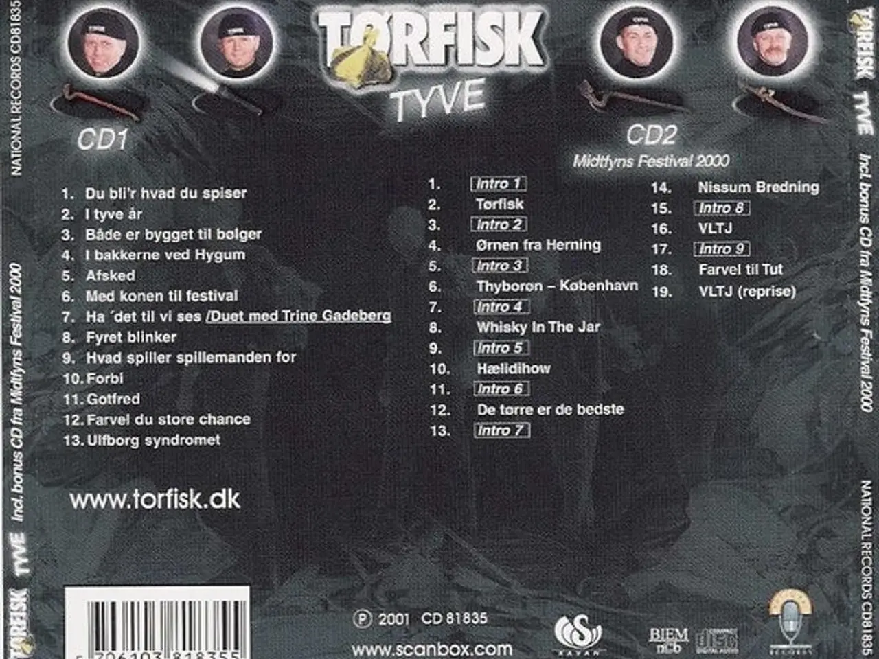 Billede 2 - Tørfisk – Tyve – 2CD