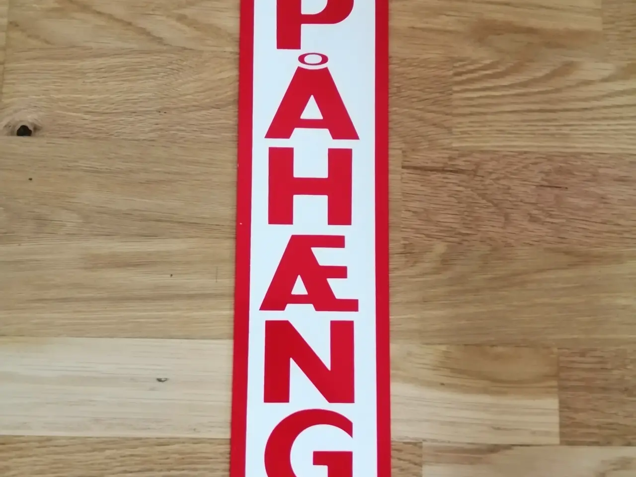 Billede 1 - Påhængsskilte