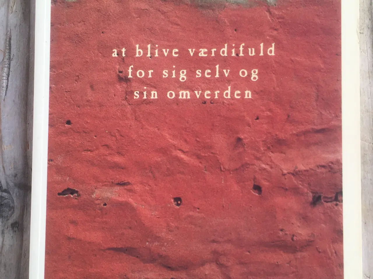 Billede 1 - Arbejdslivskvalitet - At Blive Værdifuld