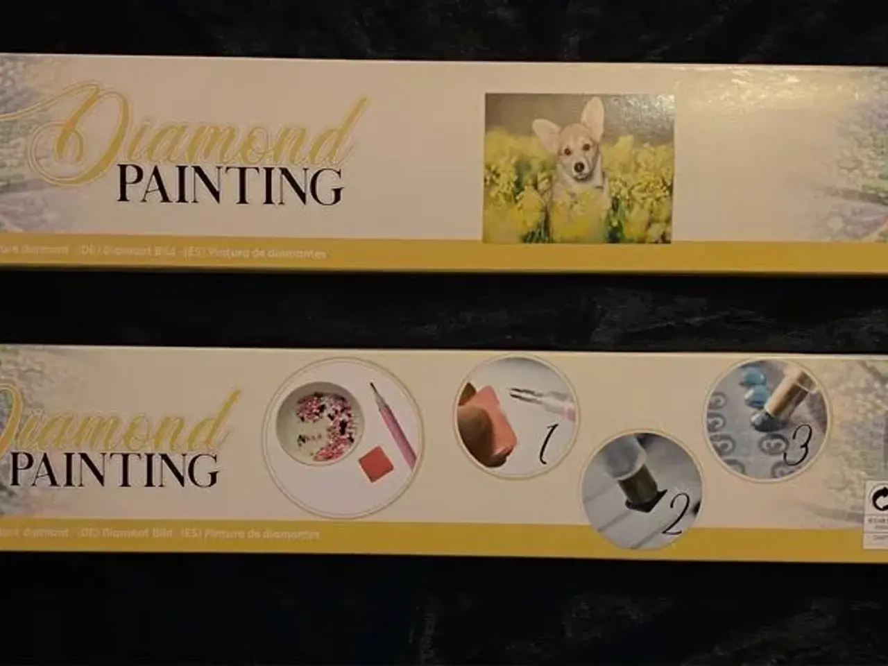 Billede 1 - Diamond painting hund