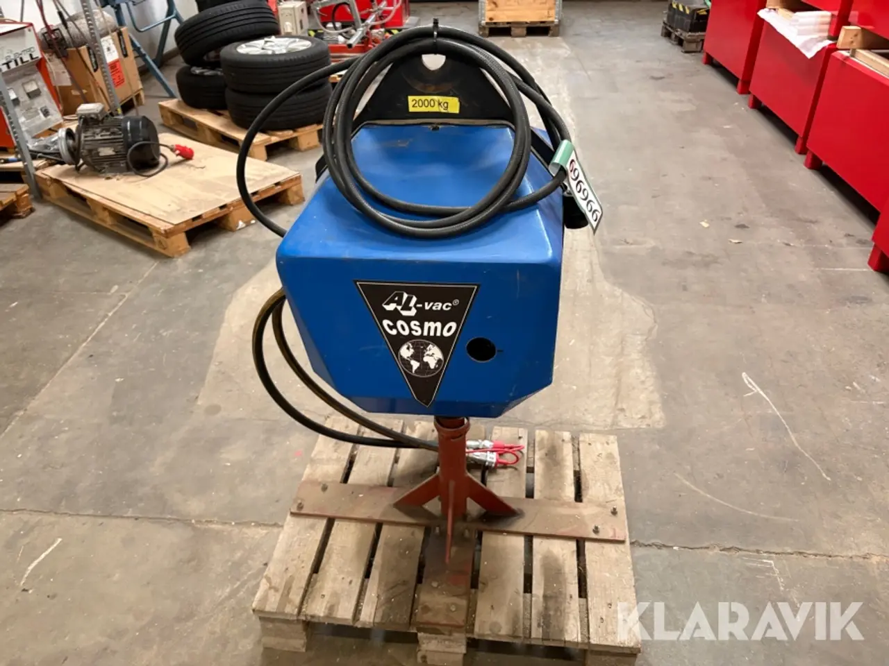 Billede 5 - Hydraulisk vakuumsug AL-vac Cosmo med stativ