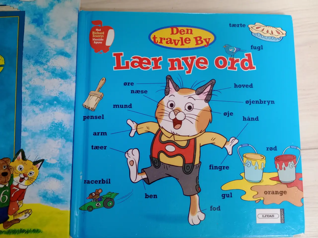 Billede 3 - Tælle bog & Lær nye ord bog 