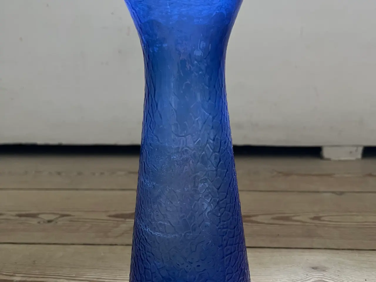 Billede 2 - Blå hyacint glas i presset glas