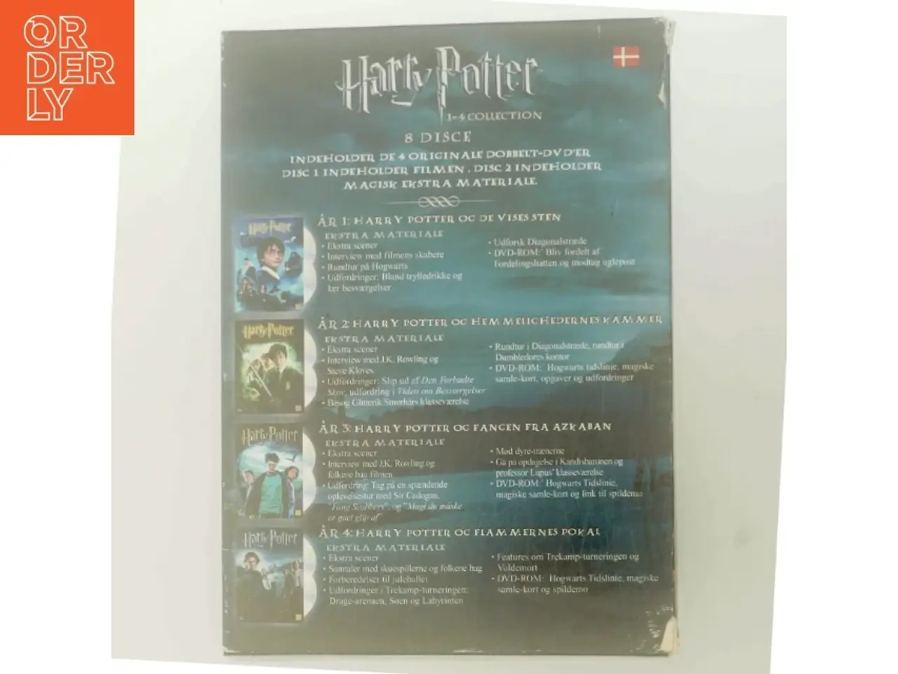 Billede 4 - 8-dvd Box med Daniel Radcliffe (DVD)